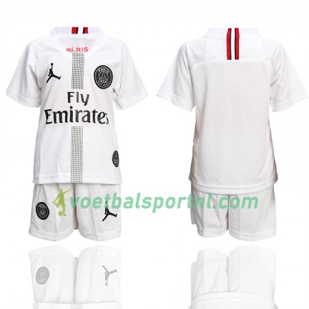 Paris Saint-Germain Jodan Wit Kind Third Tenue 2018-19
